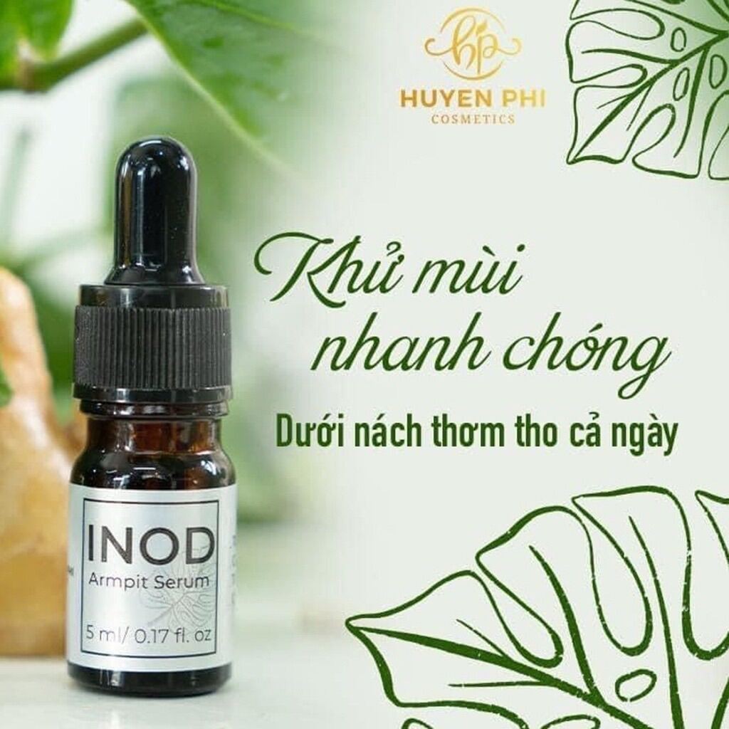 SERUM INOD HUYỀN PHI Loại bỏ mùi hôi Làm trắng da Ngăn ngừa thâm sạm Nách - huyền phi