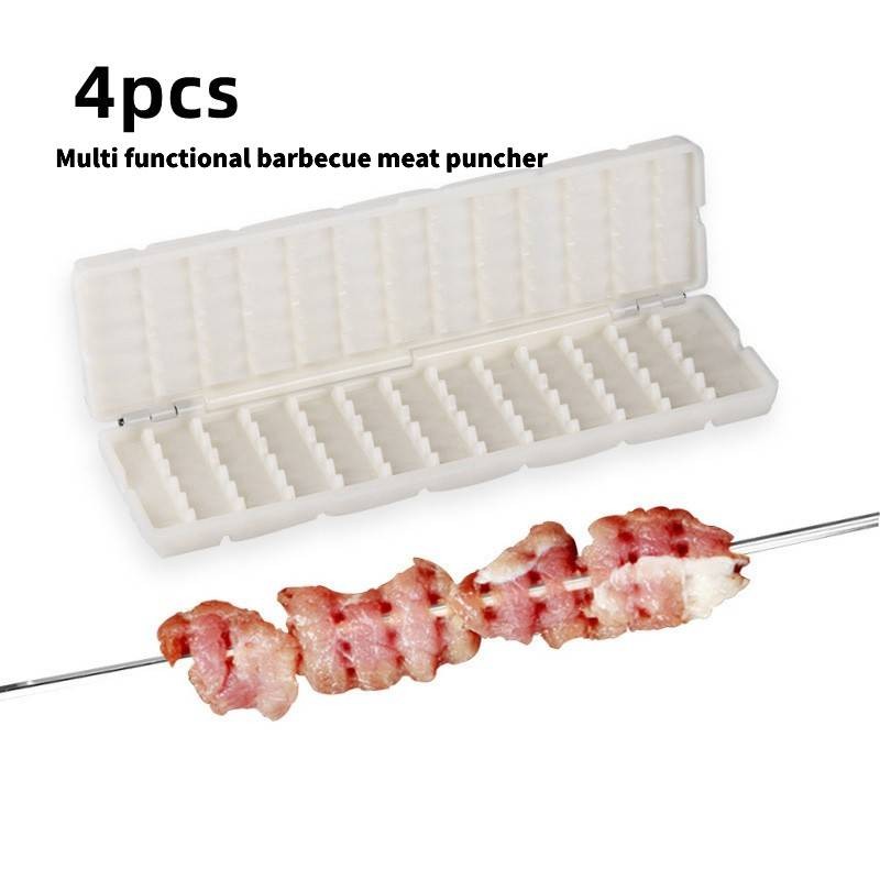 BBQ Skewers Kebab Maker Meat Brochettes BBQ Accessories ราคา 131 บาท*ส่งฟรี