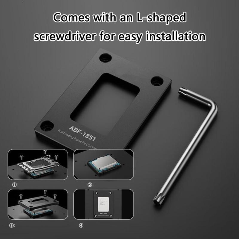 Toolless CPU căng thẳng Giá đỡ cố định Tương thích lga1851 15th Gen kim loại xây dựng