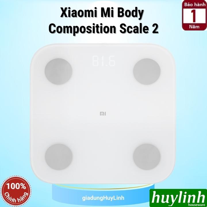 Cân sức khỏe và phân tích cơ thể Xiaomi Mi Body Composition Scale 2 (NUN4048GL)