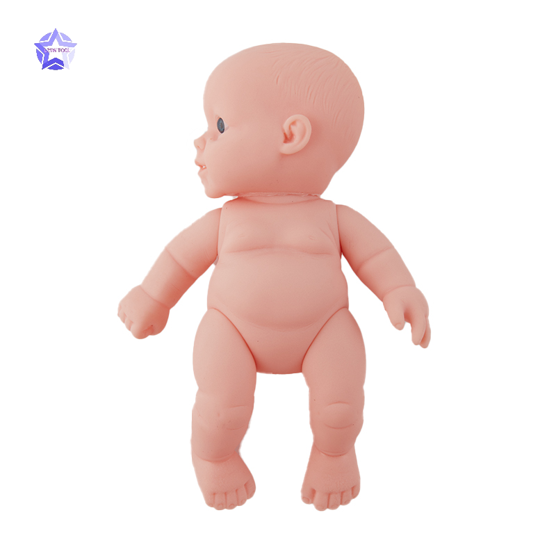 L79W Búp bê em bé 12cm thực tế mô hình mô phỏng trẻ sơ sinh bằng nhựa