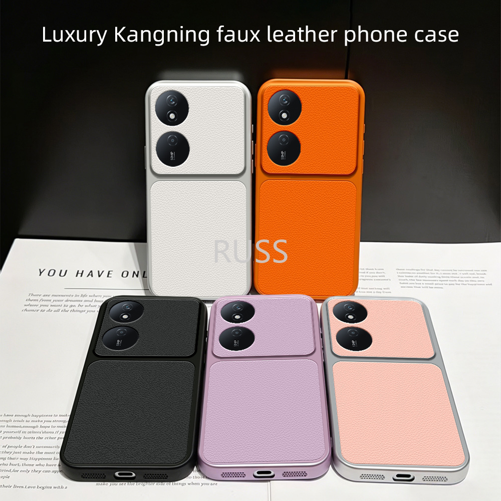 Luxury Lychee Leather Shockproof Phone Case For Honor X7 X7B X7C X7D Instantly Turn Full Bumper Matte Cover