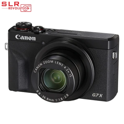 Canon PowerShot G7X Mark III Digital Camera (Free 32GB, Grip/Tripod & USB-C Cable)