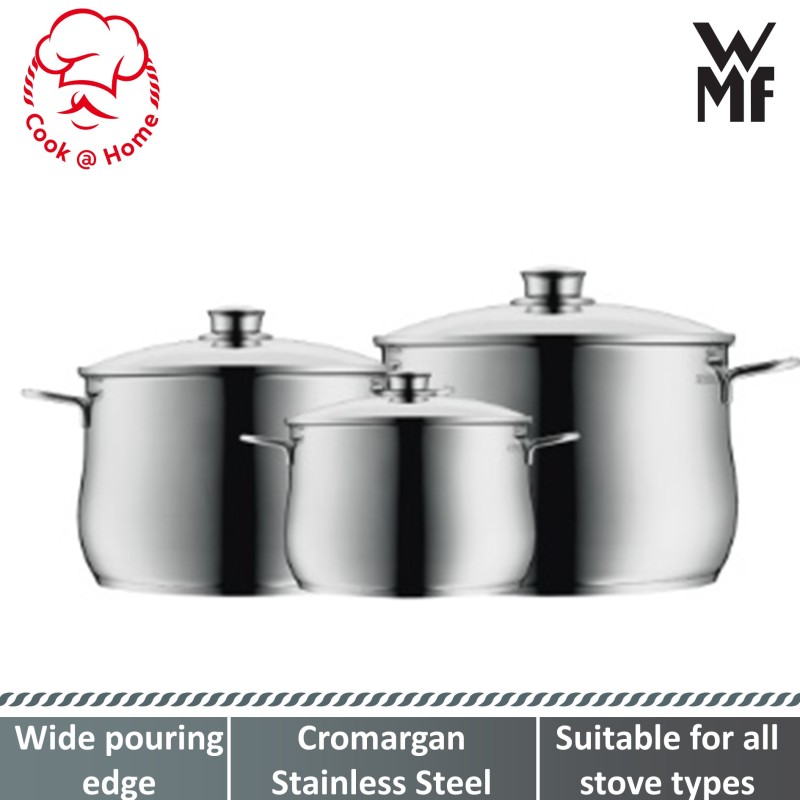 WMF DIADEM PLUS 3PC COOKWARE SET 0730036040 Singapore