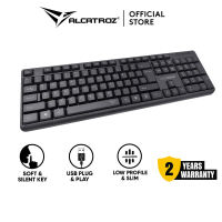 Online Exclusive | Alcatroz KB1000 Silent Wired Keyboard