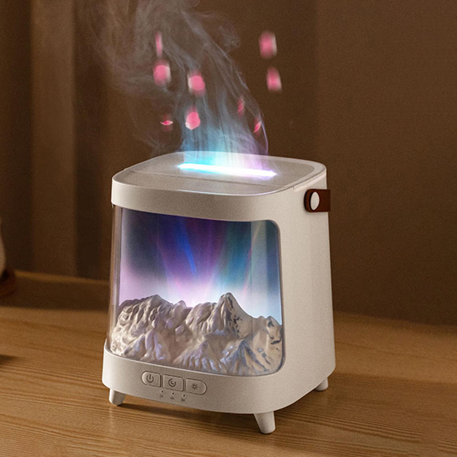 Miracle Shining Máy khuếch tán tinh dầu USB Với Hẹn Giờ Với Ánh Sáng Nhỏ 200Ml Máy tạo độ ẩm để bàn Máy khuếch tán tinh dầu Xách Tay Cho Spa Phòng ngủ phòng khách