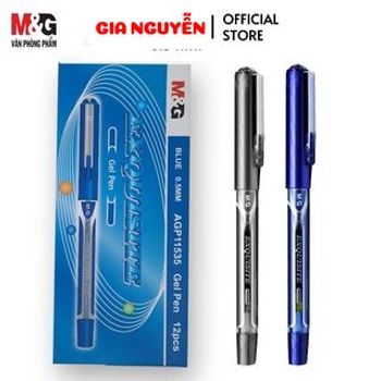 Bút bi nước mực GEL MG AGP 11535 Ngòi 0.5mm Và Ruột thay thế AGR 65245 Gia Nguyễn --