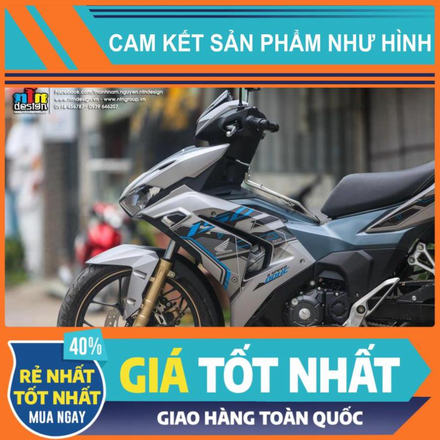 Tem rời Winner X V3 bạc xanh đen