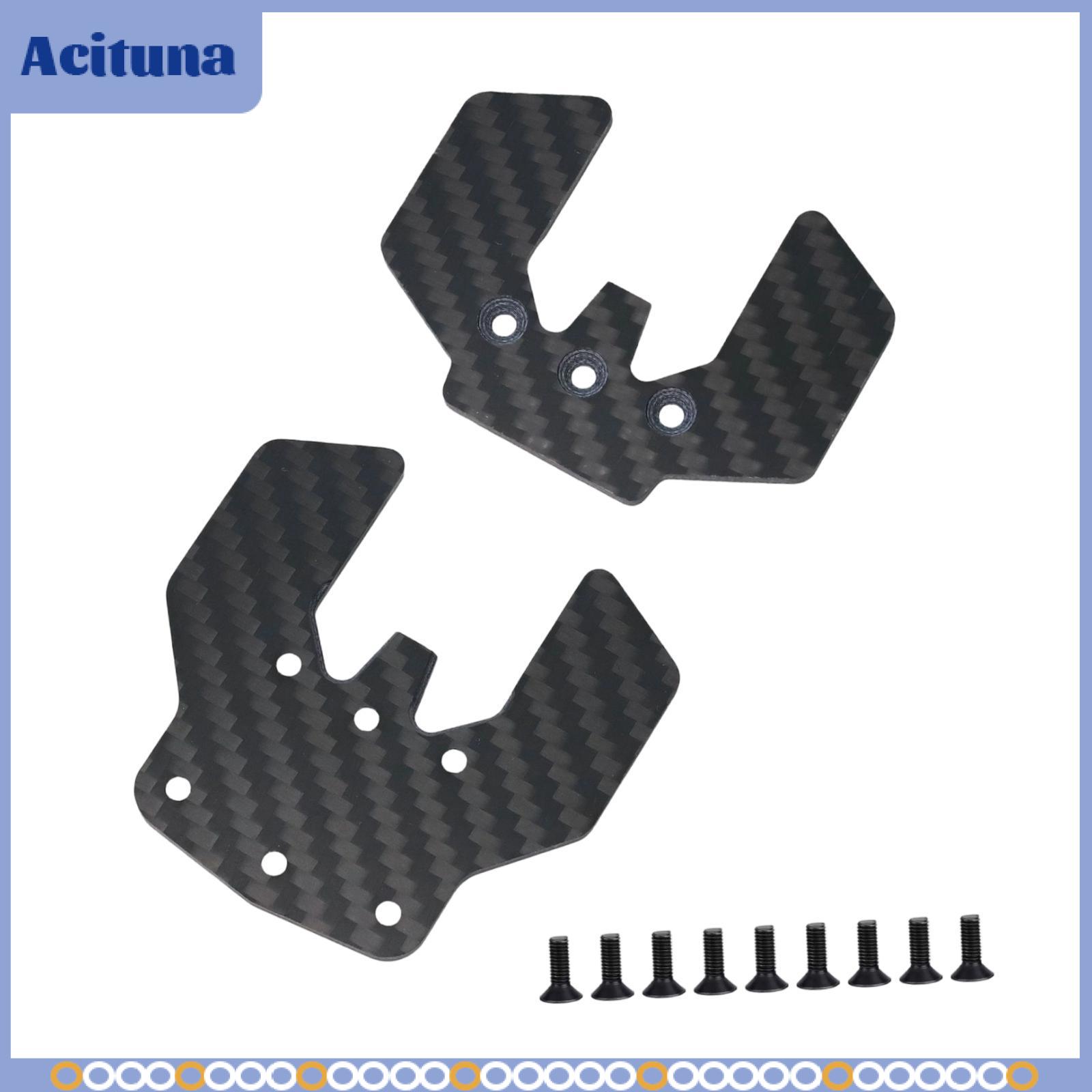 2Pcs Skid Plate Lower Arm Plate Chassis Protection Board Easy to Install RC Car Part Upgrade Spare Part Supplies Carbon Fiber ราคา 2,312 บาท*ส่งฟรี