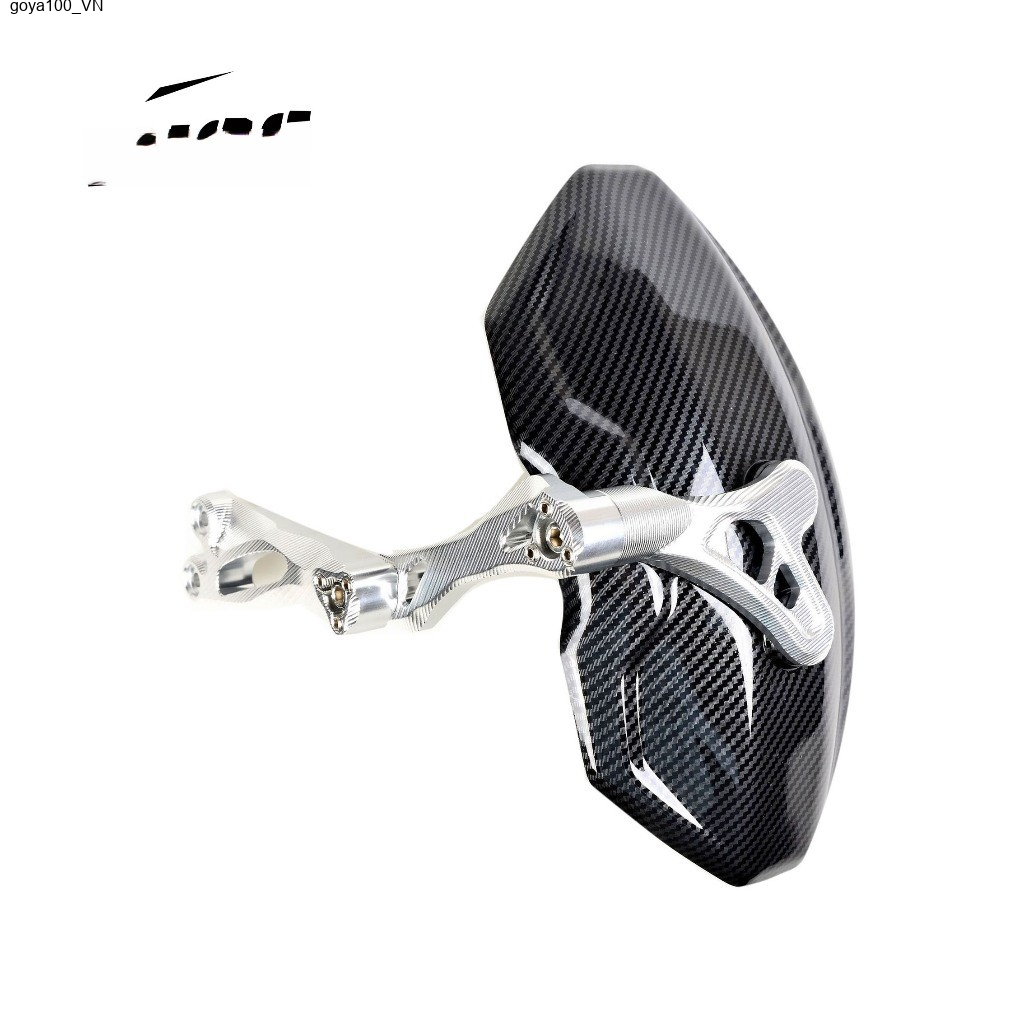 goya100 Dè chắn bùn xe carbon V3 CNC điện vân carbon nhôm  cho xe điện độ sợi cacbon Phiên bản nâng cấp thế hệ thứ ba
