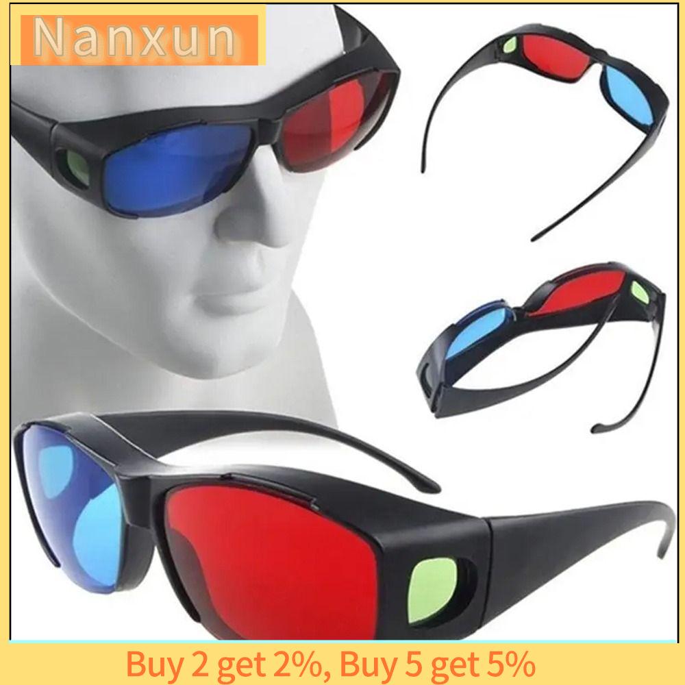 NWSJ Phân cực Kính 3D TV 3D Rạp chiếu phim thực sự Kính trò chơi Điện Ảnh Di động Anaglyph
