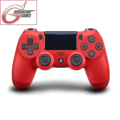 DualShock 4 Wireless Controller for PlayStation 4 (Magma Red) (1 Year Warranty from Sony)