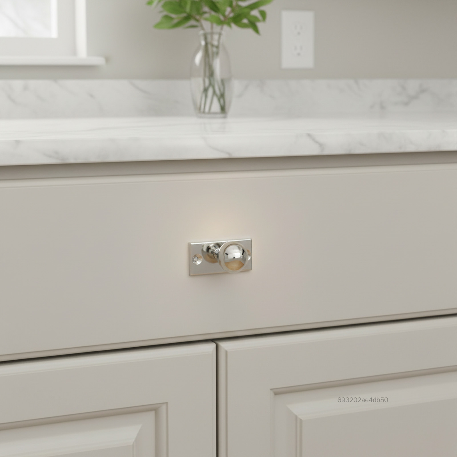 Tay Kéo Tủ Hợp Kim Kẽm Mạ Chrome Sáng Bóng Cho Tủ Quần Áo Ngăn Kéo Tủ Bếp OY-VN