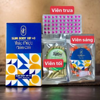 Thảo dượᴄ Giảm Cân Slim BODY Vip X3 Giữ Dáng Eo thon