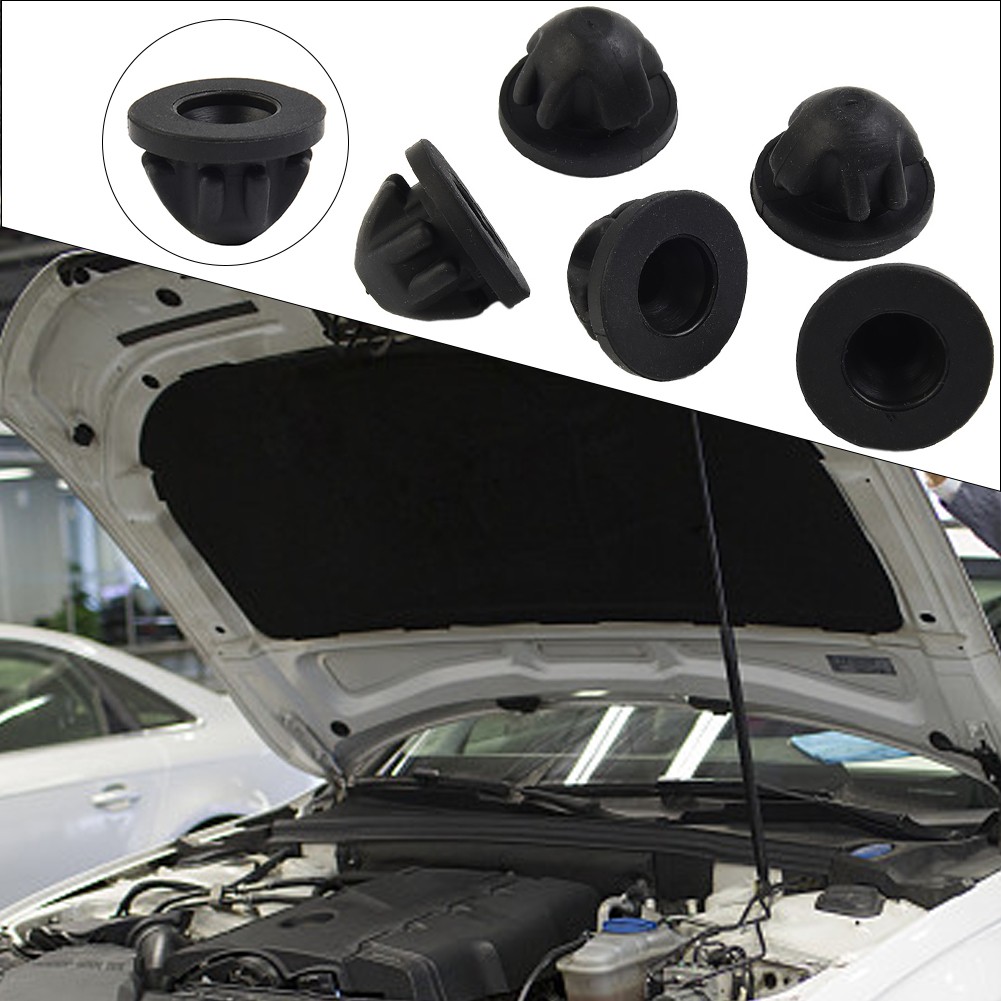 【Tự động thời trang】 5 chiếc Bộ Vòng đệm Grommet bọc động cơ cho Golf R32 pd100 pd140 pd170