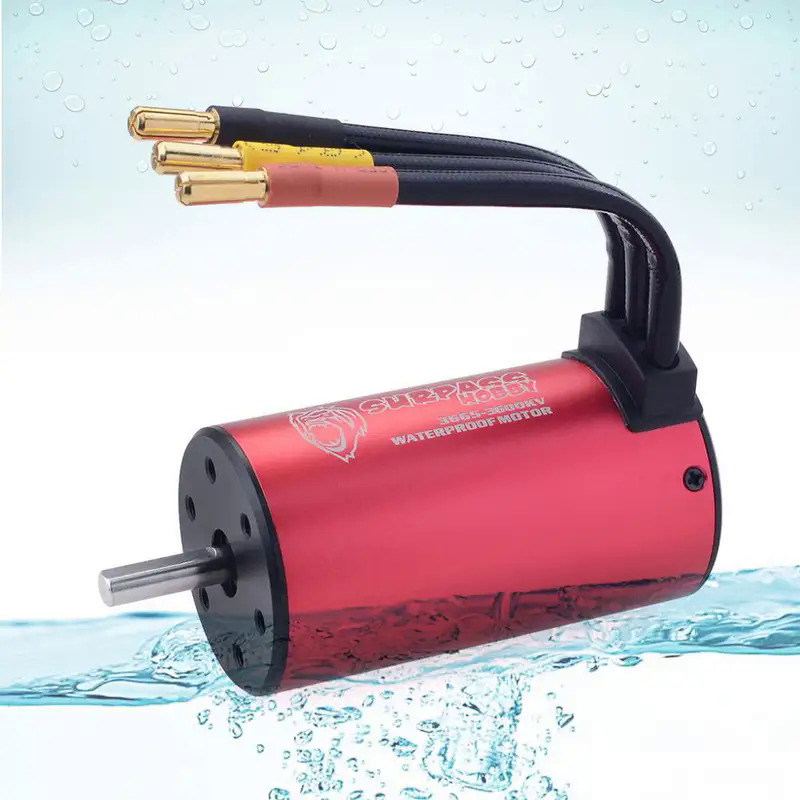 Pass hobby KK 3650 3660 3665 3670 3674 waterproof brushless motor for 1/8 1/10 2S 3S RC car drift ra