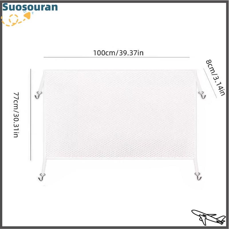 【suosouran】🔥🔥 Có thể gập lại con chó hàng rào Pet cách ly Net an toàn hàng rào Pet ma thuật cổng bé an toàn cửa - 2