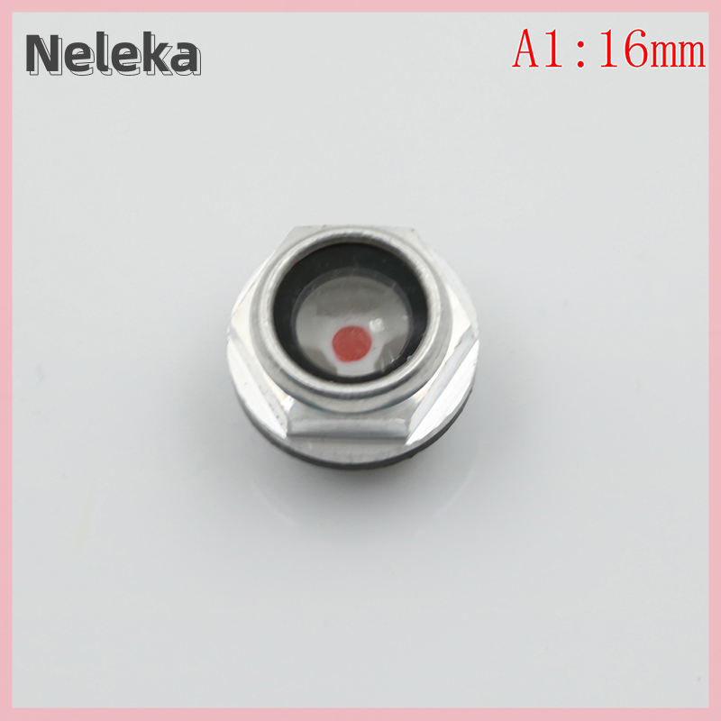 【Neleka】💖【Bán nóng】🎈🎈16mm-48mm Nam Kim Loại ren Máy nén khí dầu cấp Sight Glass