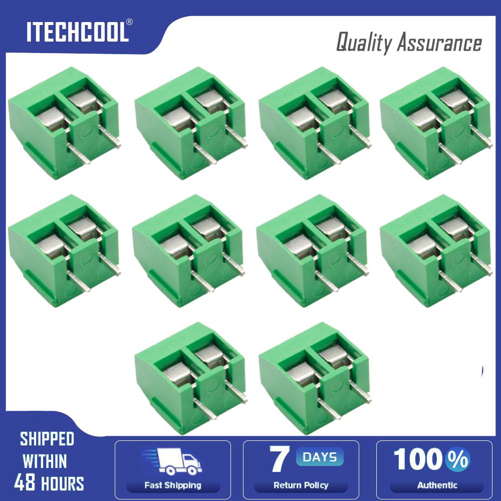 [Bản gốc] 10 chiếc đầu nối khối thiết bị đầu cuối vít định vị PCB Lam Lục phân loại đầu nối khối thiết bị đầu cuối KF301 Bộ đồ dùng cho Arduino