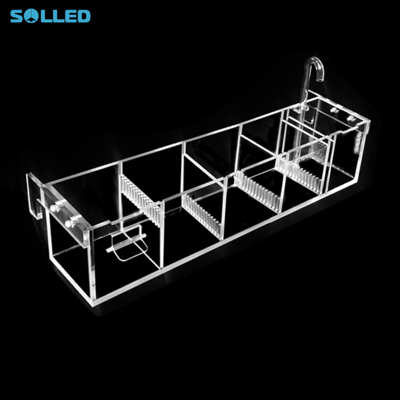 Aquarium Hang On Filter, Aquarium Filter Box, Small Fish Tank Multi-Layer Filter, External Hanging Water Purifier, Transparent Acrylic Filter Boxes, Aquarium Accessories ราคา 877 บาท*ส่งฟรี