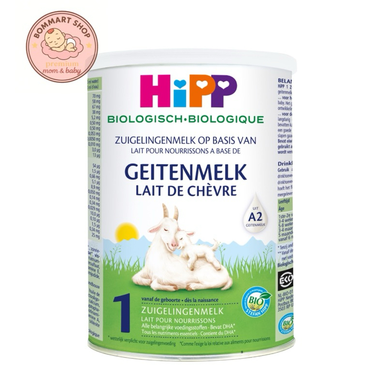 { Date Xa } Sữa HiPP dê organic A2 400gr