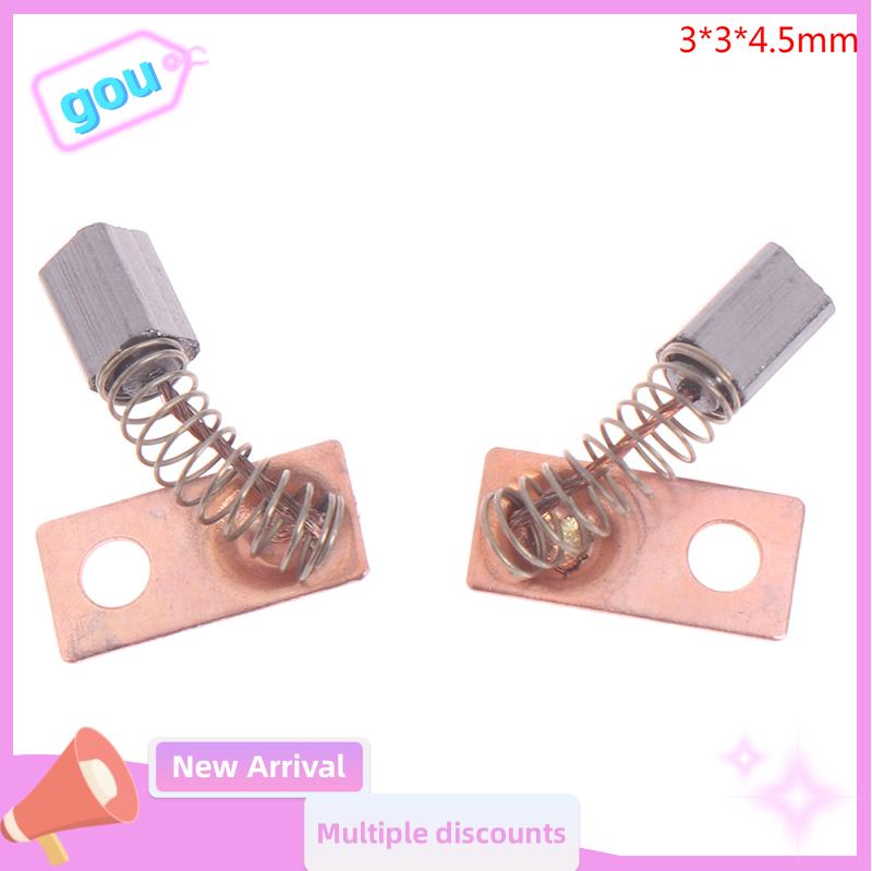 gou 2 chiếc bàn chải carbon bàn chải carbon thay thế tay cầm chắc chắn phụ kiện khoan làm móng - 3