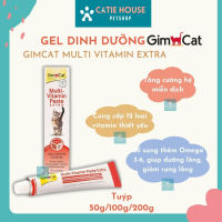 Gel Dinh Dưỡng Gel Tiêu Búi Lông Cho Mèo GimCat 50g 100g 200g