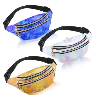 iridescent waist pack
