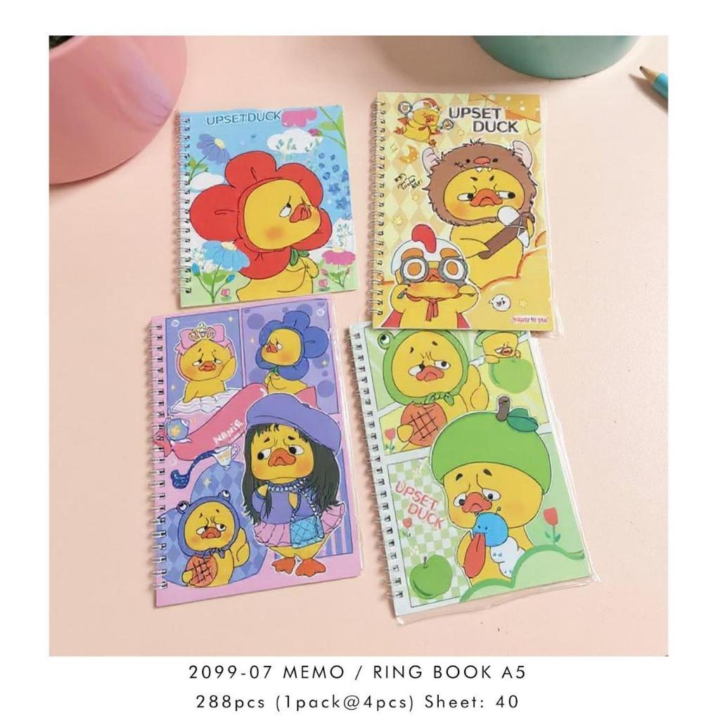 Memo A5 Ring Note Mix Karakter Fancy Motif Random