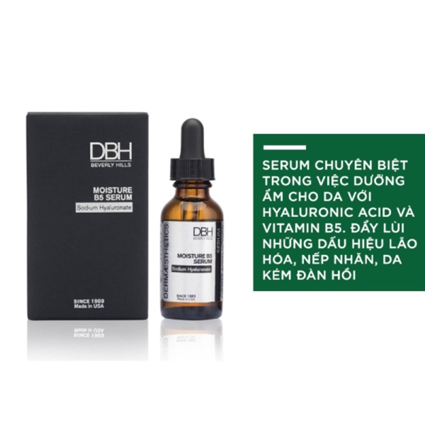 Tinh chất DBH Moisture B5 Serum cấp ẩm phục hồi da mặt [Hàng công ty]