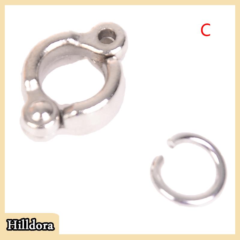 [Hilldora] 2 chiếc vòng dây xích huấn luyện chim thú cưng kẹp phụ kiện bay cho vẹt vòng chân chim bồ câu - 8