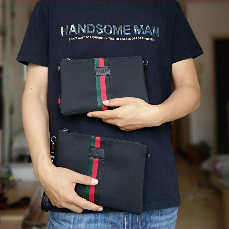 Canvas New Style Handbags For Men's Bags Tote Bags For Men's Bags Clutch Bags Big Single Pull Fashion Ladies 2023 ZZ