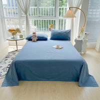 Alls Wonderland Hotel Cotton Bedsheet Flatsheet Solid Color Cheap Bedsheet Single Queen King