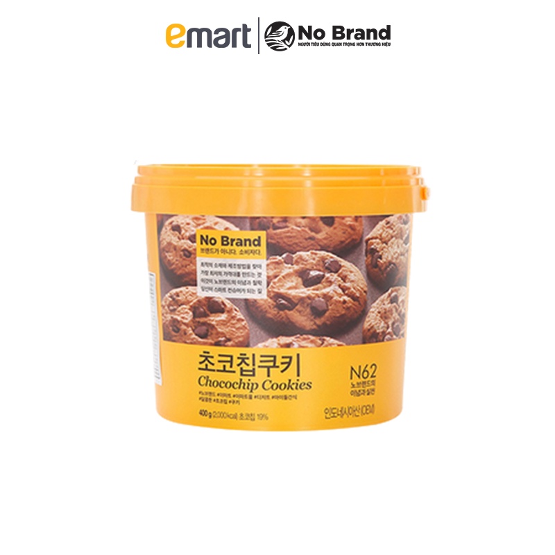 Bánh Quy Xô Chocochip No Brand Hàn Quốc 400g - Emart VN