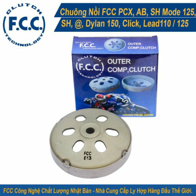 Chuông FCC PCX Sh Ab Lead Vario Vision (AirBlade Vision 110 BEAT @ Ps Dylan nồi ly hợp truyền động Air Blade, E13 Zin__