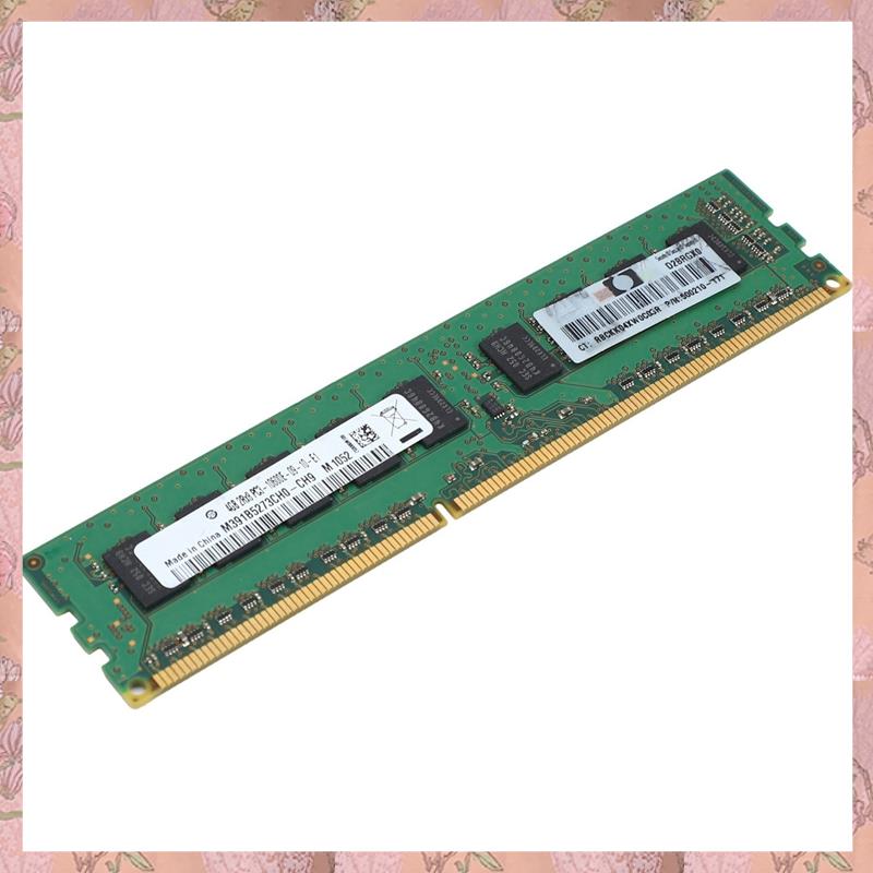 (OQZR) 4GB DDR3 1333MHz ECC Memory 2RX8 PC3-10600E 1.5V RAM Unbuffered for Server Workstation