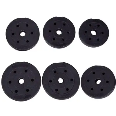 SGDUMBBELL Dumbbell Barbell Weight Plates with PVC padding