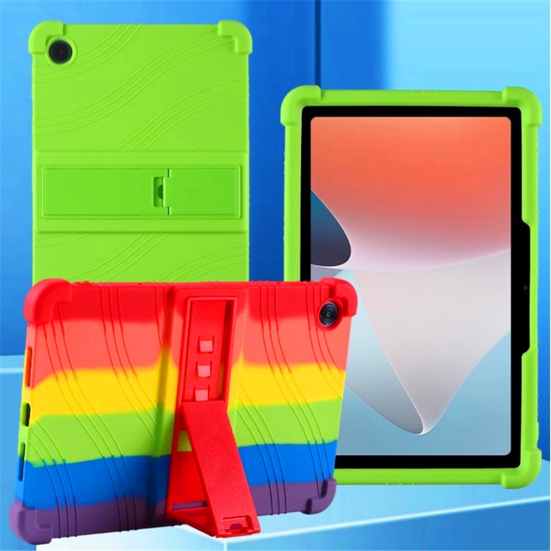 Case For TCL Tab 10L Tablet Soft Stand Cover Funda For TCL TAB 10L 8491（2022) 10.1 inch With KickSta