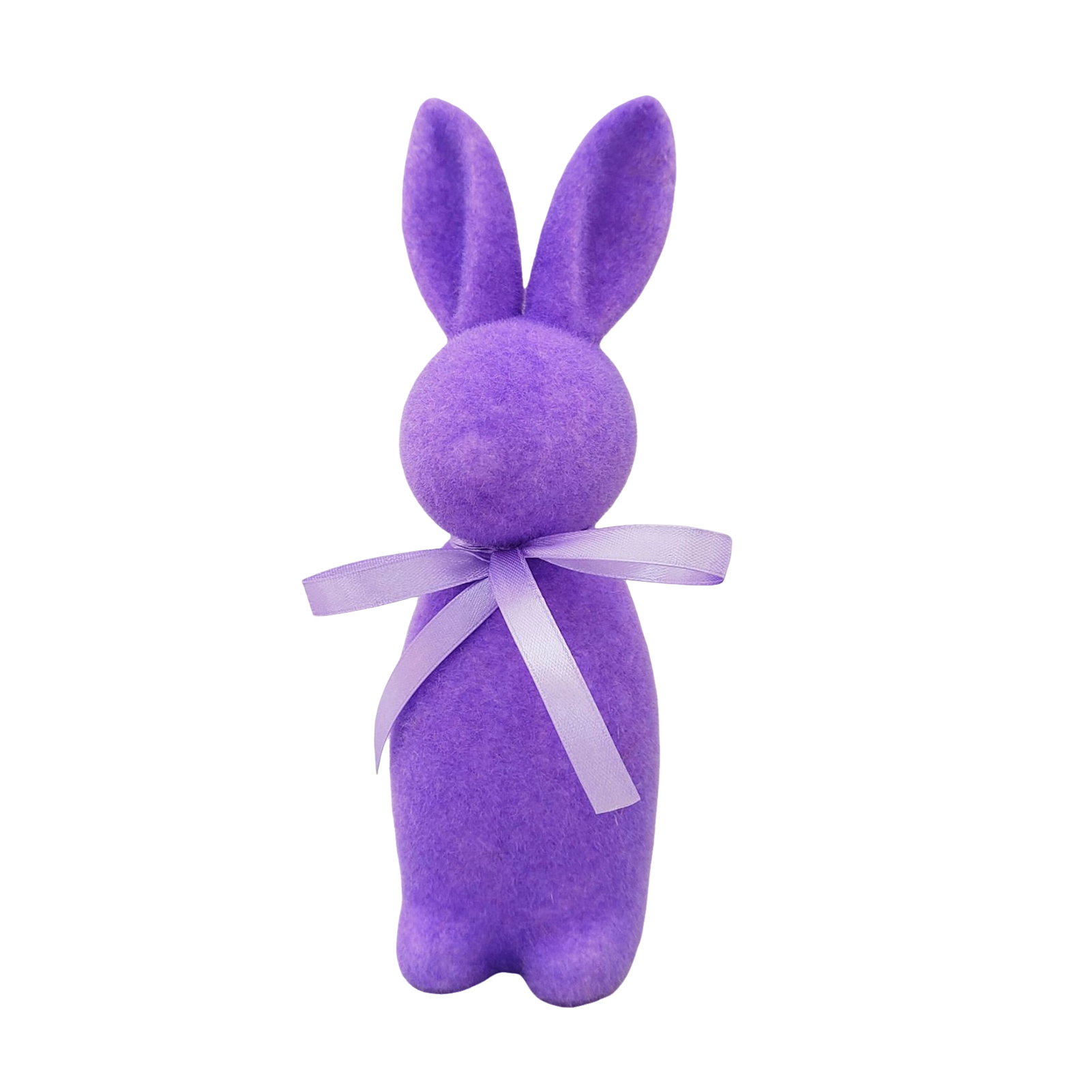 YAN Easter Rabbit Centerpiece Holiday Bunny Decoration Handcrafted Easter Bunny Statue with Faux Moss and Flocked Rabbit Figurine for Table Centerpiece Perfect for Desk or Mantel Decor Favorite