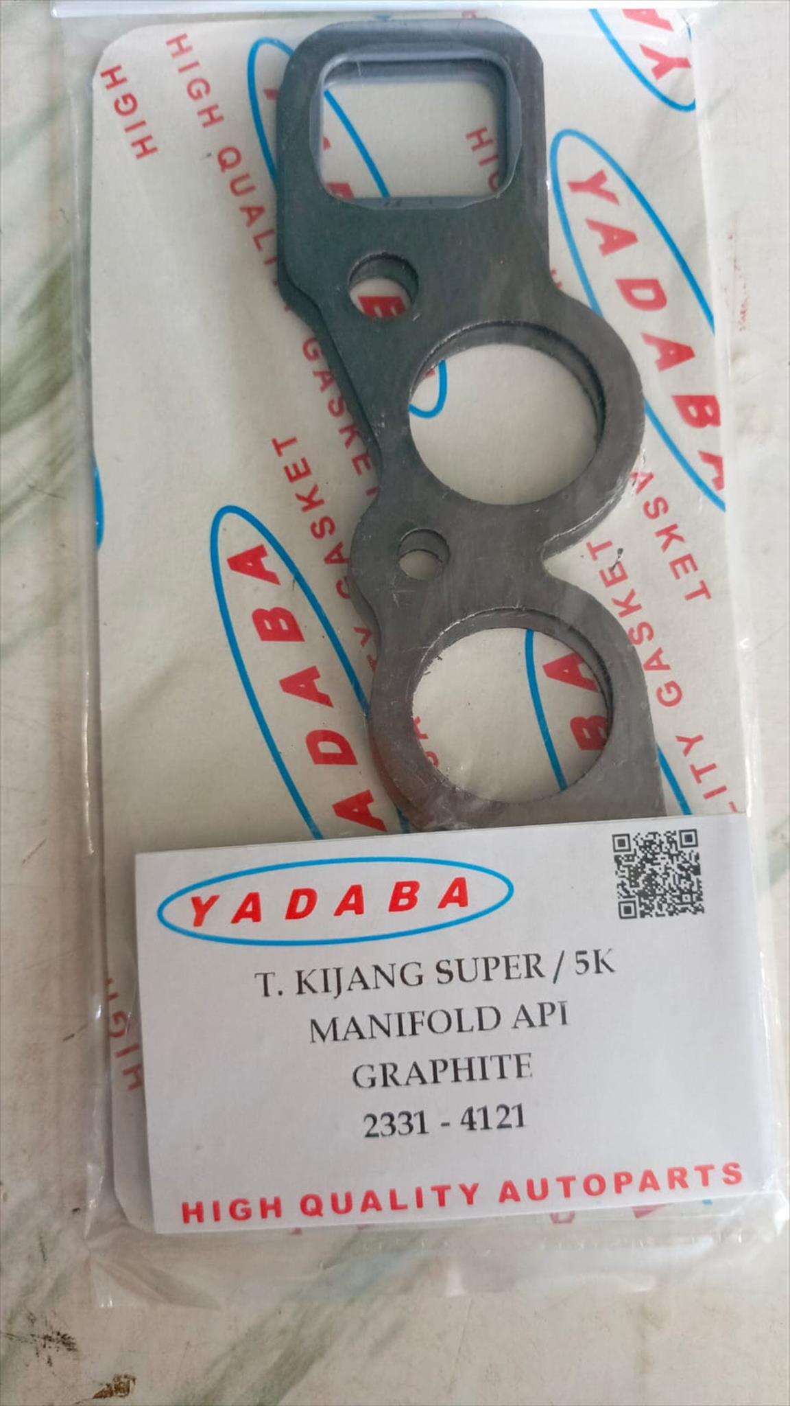 Packing Knalpot Manifold Api EX Toyota Kijang Super 5K 2331-4121 Harga 30,999 rupiah*Gratis Ongkir