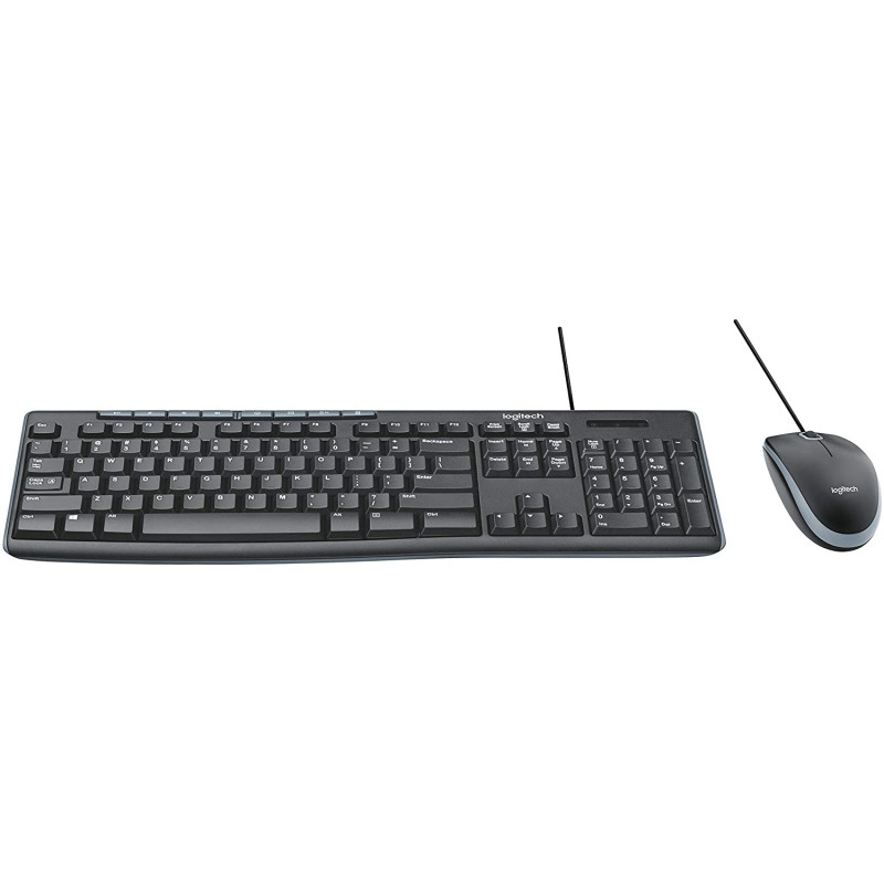 Logitech MK200 Wired Media Combo Keyboard And Mouse With Music Controls Singapore