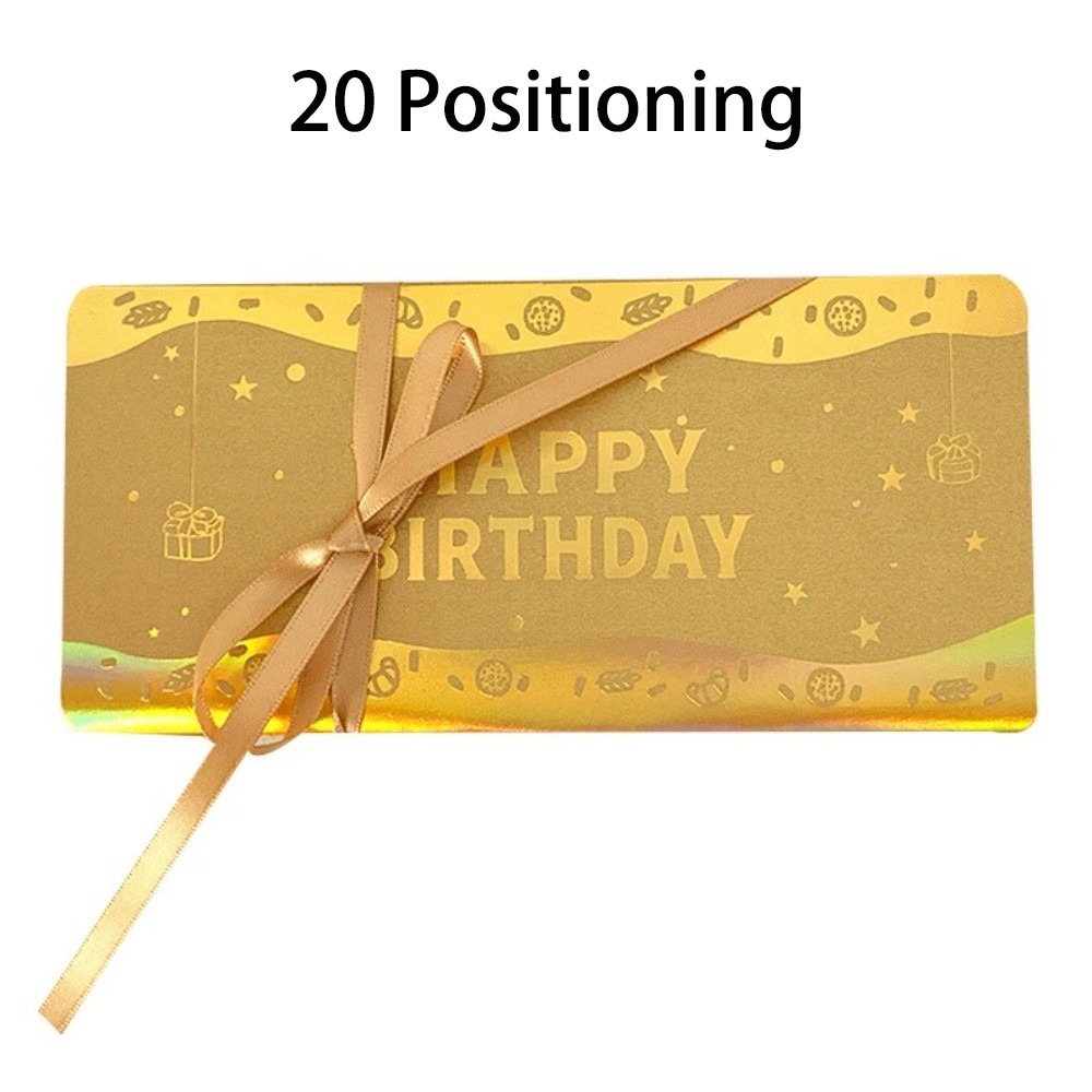 JEE Foldable Birthday Red Envelope Greeting Card Multiple Card Slots 3D Red Envelope Greeting Card Gifts Birthday Red Envelope Years Money Red Envelope