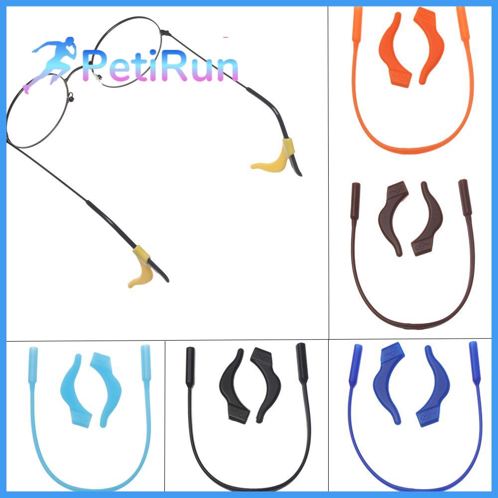 PETIRUN Sự an toàn Phụ kiện kính mắt Trẻ em trẻ em Dây đeo kính Móc tai Chuỗi kính silicone Mắt kính dây buộc