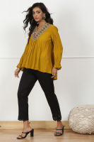 Black Cotton Pant