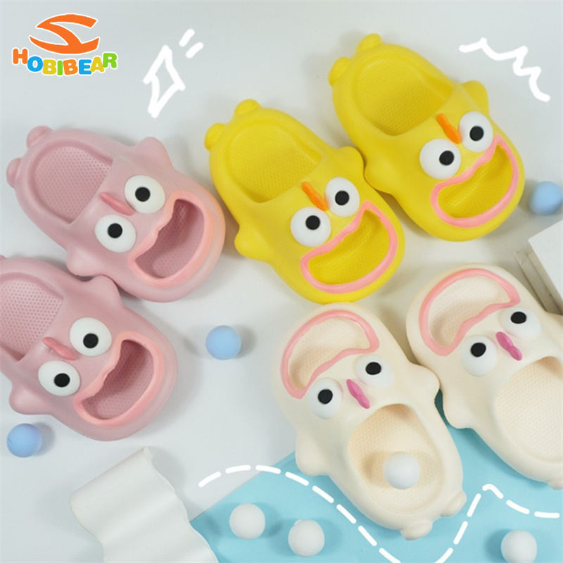 HOBIBEAR Clownfish sandals, cartoon cute flip flops, indoor non-slip champion slippers ราคา  196 บาท*ส่งฟรี