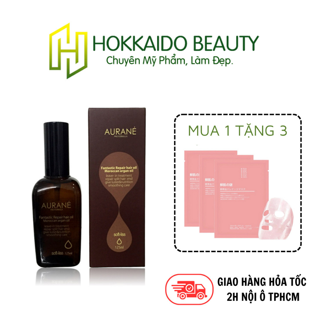 Tinh dầu bóng tóc argan oil aurane 125ml