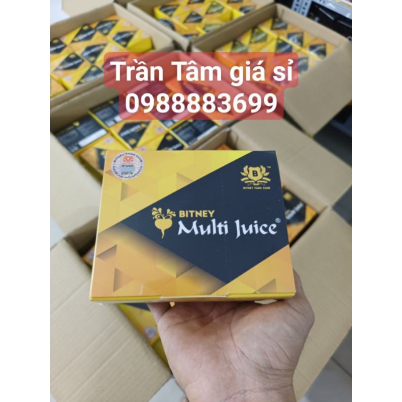 [ hương vị cũ ] Multi Juice Bitney 10 Gói Của Malaysia.