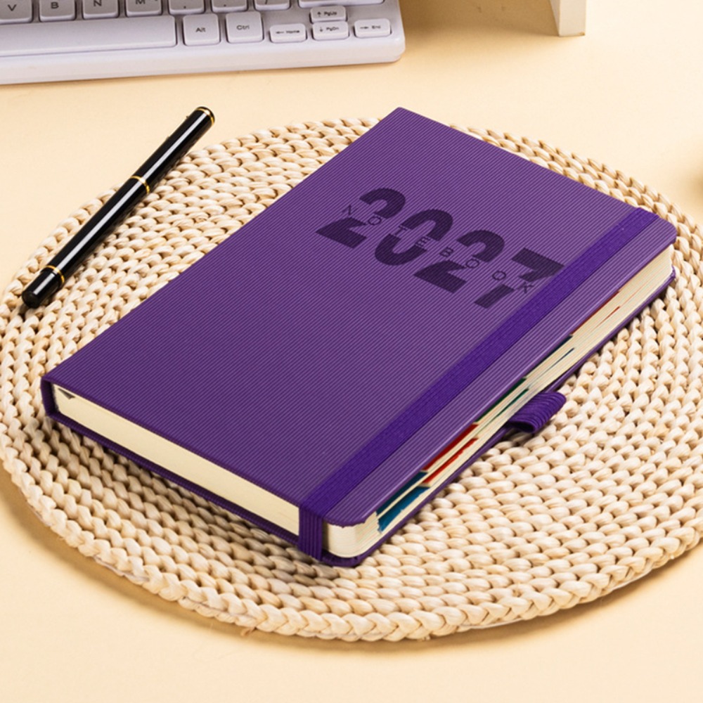 【COD&Fast Delivery】365 Days 2027 Planner with Monthly Weekly Plan Pages A5 Agenda Book Multi-Purpose Efficiency Journal Students