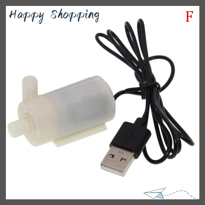 [THS Store] COD Máy bơm nước mini chìm siêu nhỏ USB cho bể cá động cơ DC đài phun nước hồ cá - 5