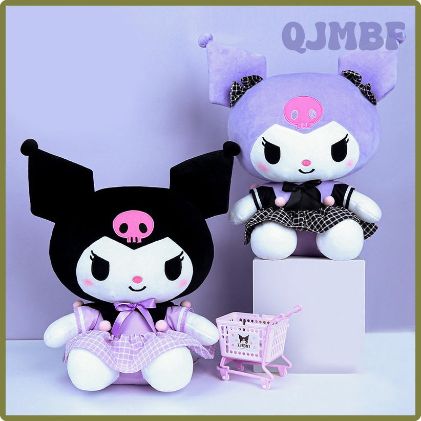 QJMBF Sanrio Hello Kitty Kuromi Melody Cinnamoroll Stuffed Toys Plushier Soft Throw Pillow Plush Dolls Birthday Gift Valentines Gift VHNKI ราคา 925 บาท*ส่งฟรี